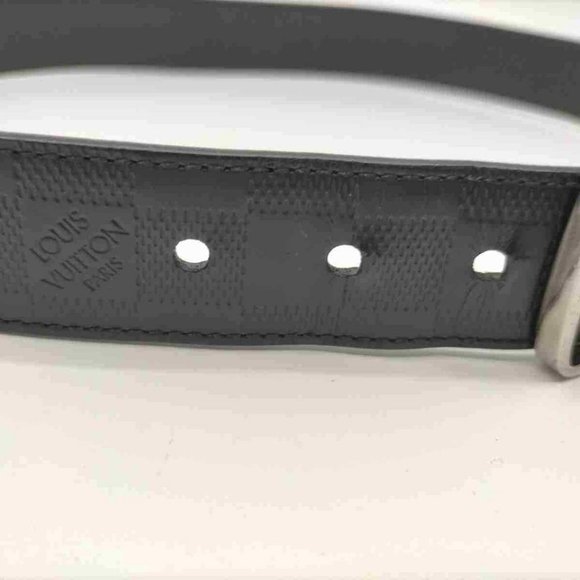 Louis Vuitton Black Damier Infini Leath Belt Ceint - Picture 8 of 12